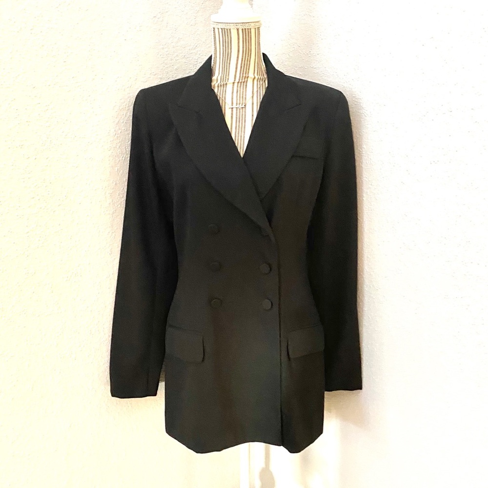 VINTAGE! Pamela B. Long Military Button Blazer